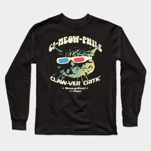 Ci-Meow-Phile Long Sleeve T-Shirt